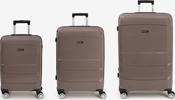 Gabol Suitcase Set 'Midori ' in Brown: front