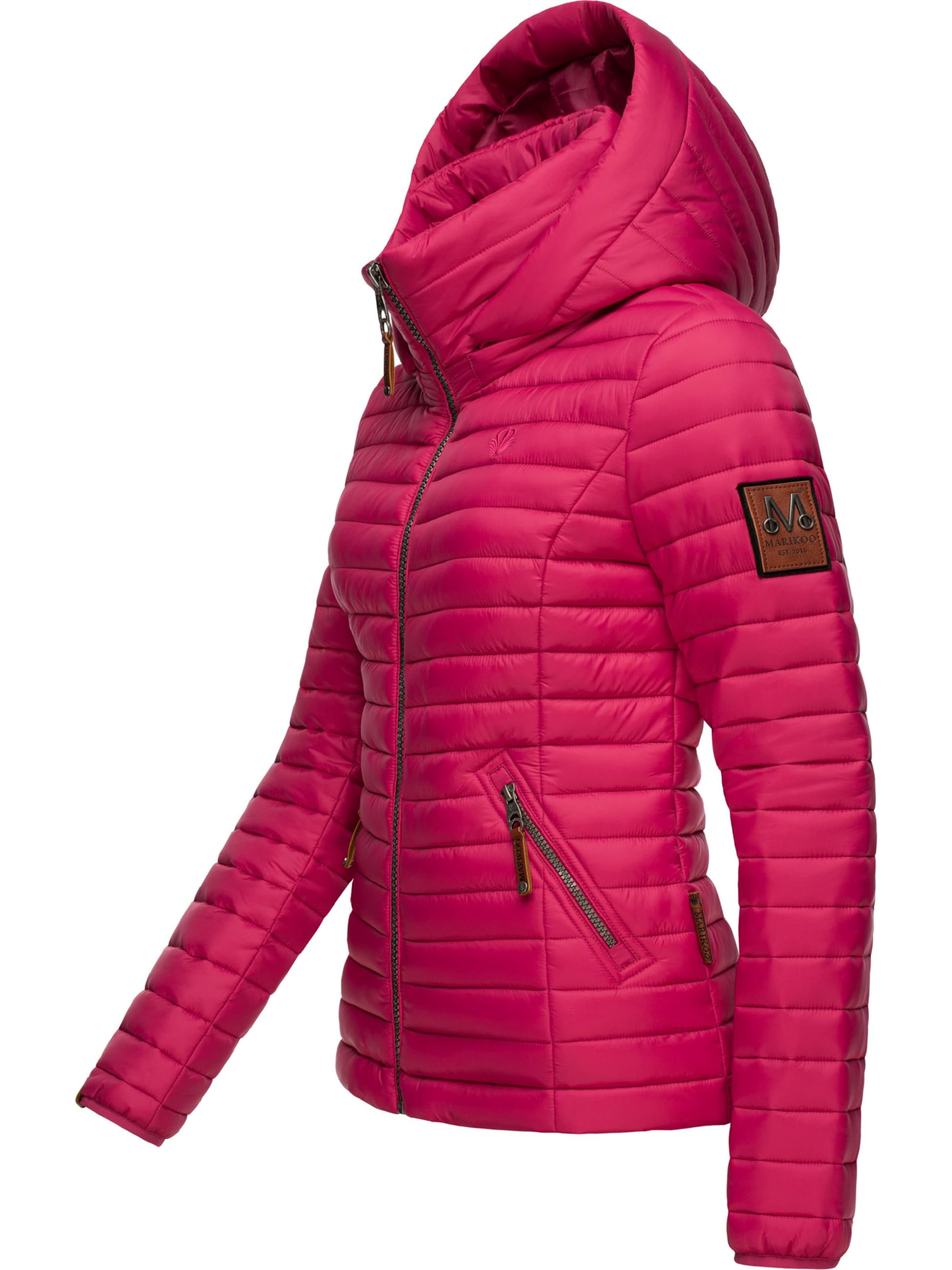 MARIKOO Steppjacke 'Löwenbaby' in Pink