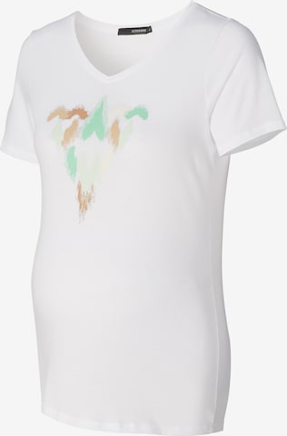 Supermom Shirt 'Henderson' in Wit: voorkant