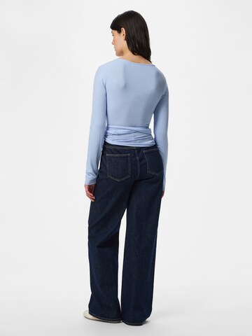 PIECES Shirt 'PCROYA' in Blau