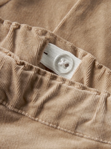 NAME IT Tapered Pants 'NBMBEN BOW' in Brown
