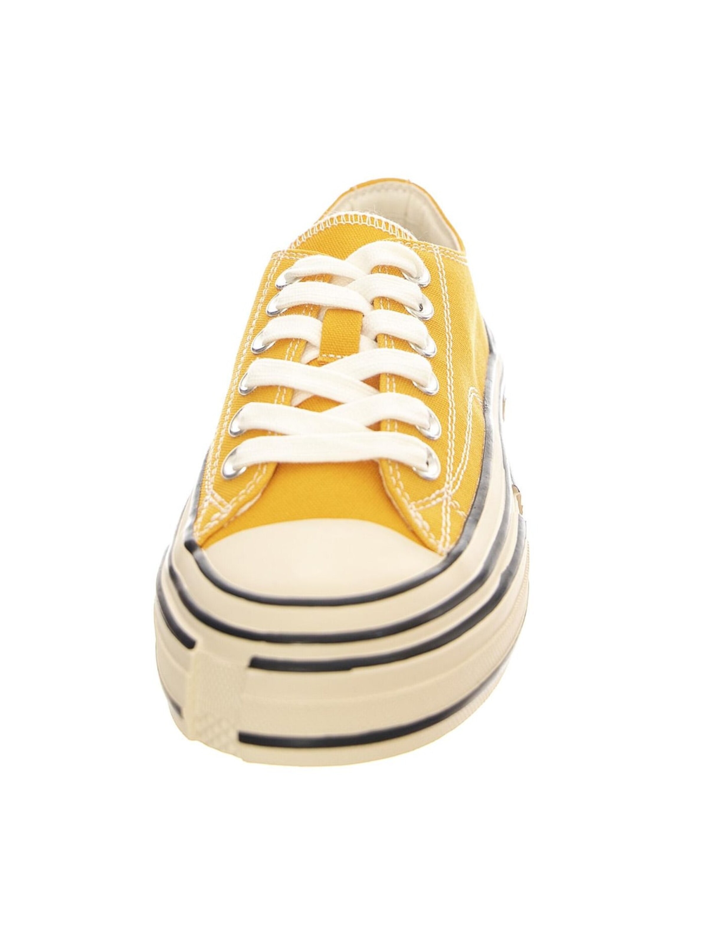 Jeffrey Campbell Sneakersy niskie 'JC Play Endorphin-H Canvas Yellow Shoes' w kolorze żółty