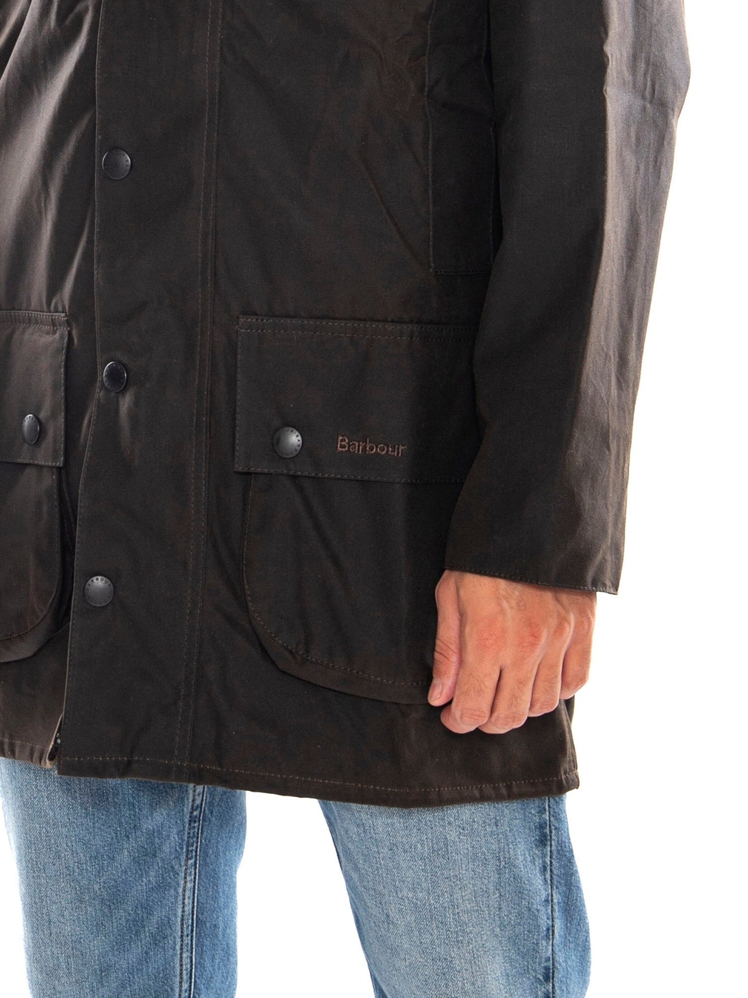 Veste mi-saison Barbour en vert