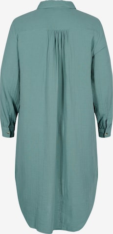 Camicia da donna 'XPANO' di Zizzi in verde