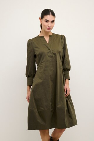 Robe-chemise 'Antoinett' CULTURE en vert : devant