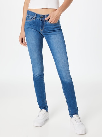 Pepe Jeans סקיני ג'ינס 'Soho' בכחול: מלפנים