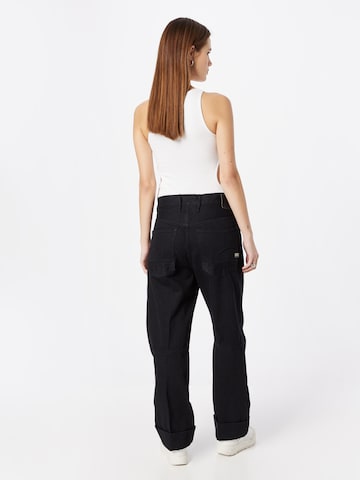 G-Star RAW Wide leg Τζιν 'Eve' σε μαύρο