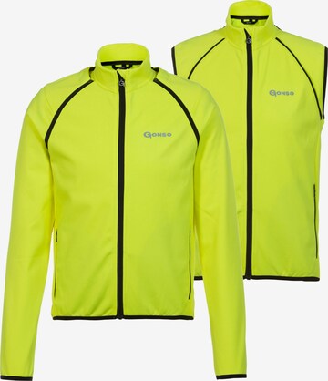 GONSO Athletic Jacket 'Zipp' in Yellow