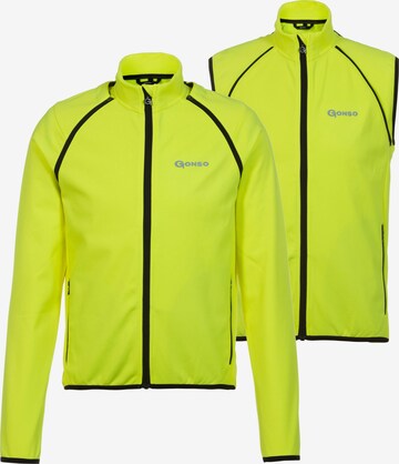 GONSO Sportjacke 'Zipp' in Gelb