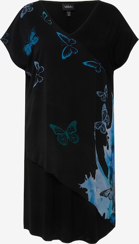 Robe oversize Ulla Popken en noir : devant