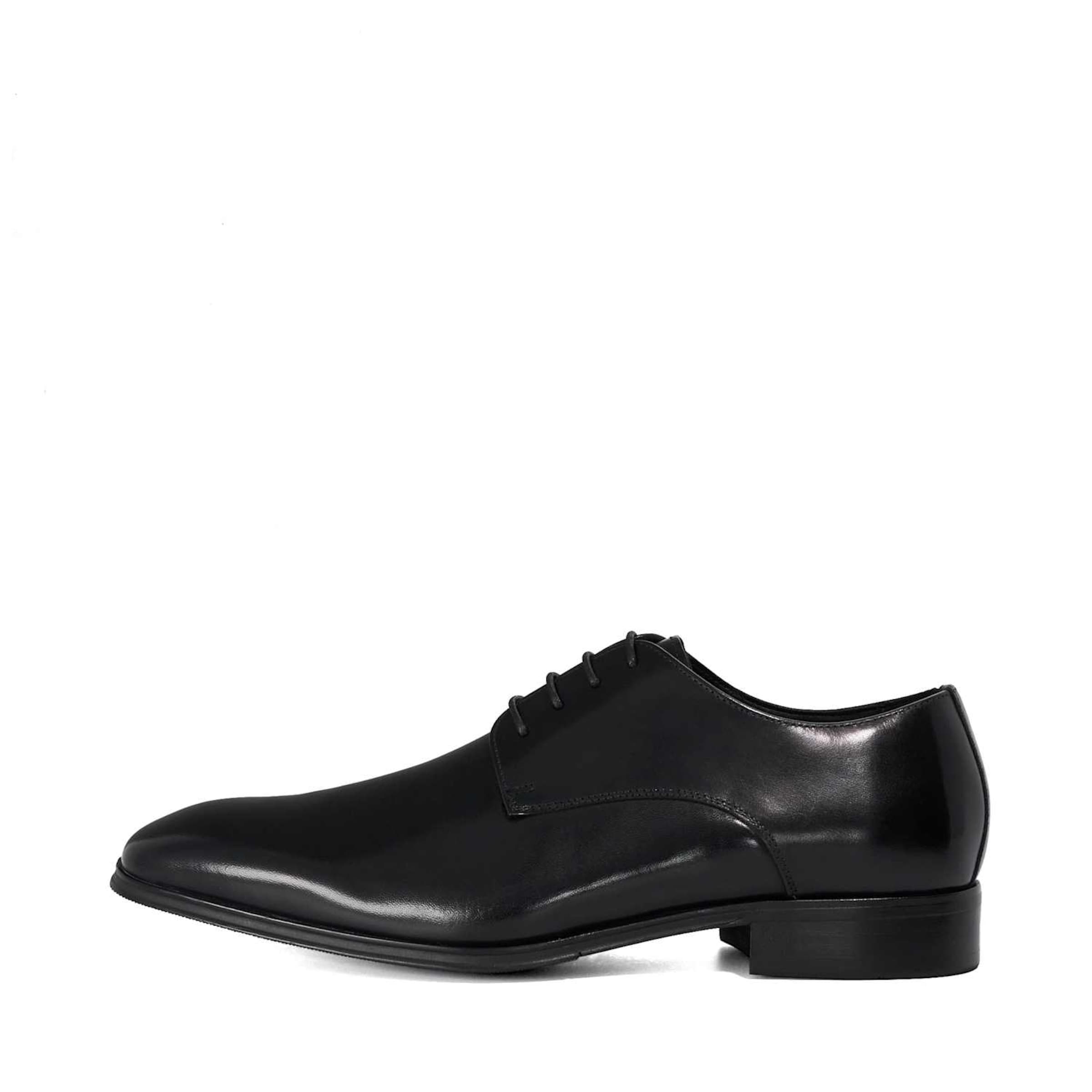 Dune LONDON Schnürschuh 'Satchel' in Schwarz
