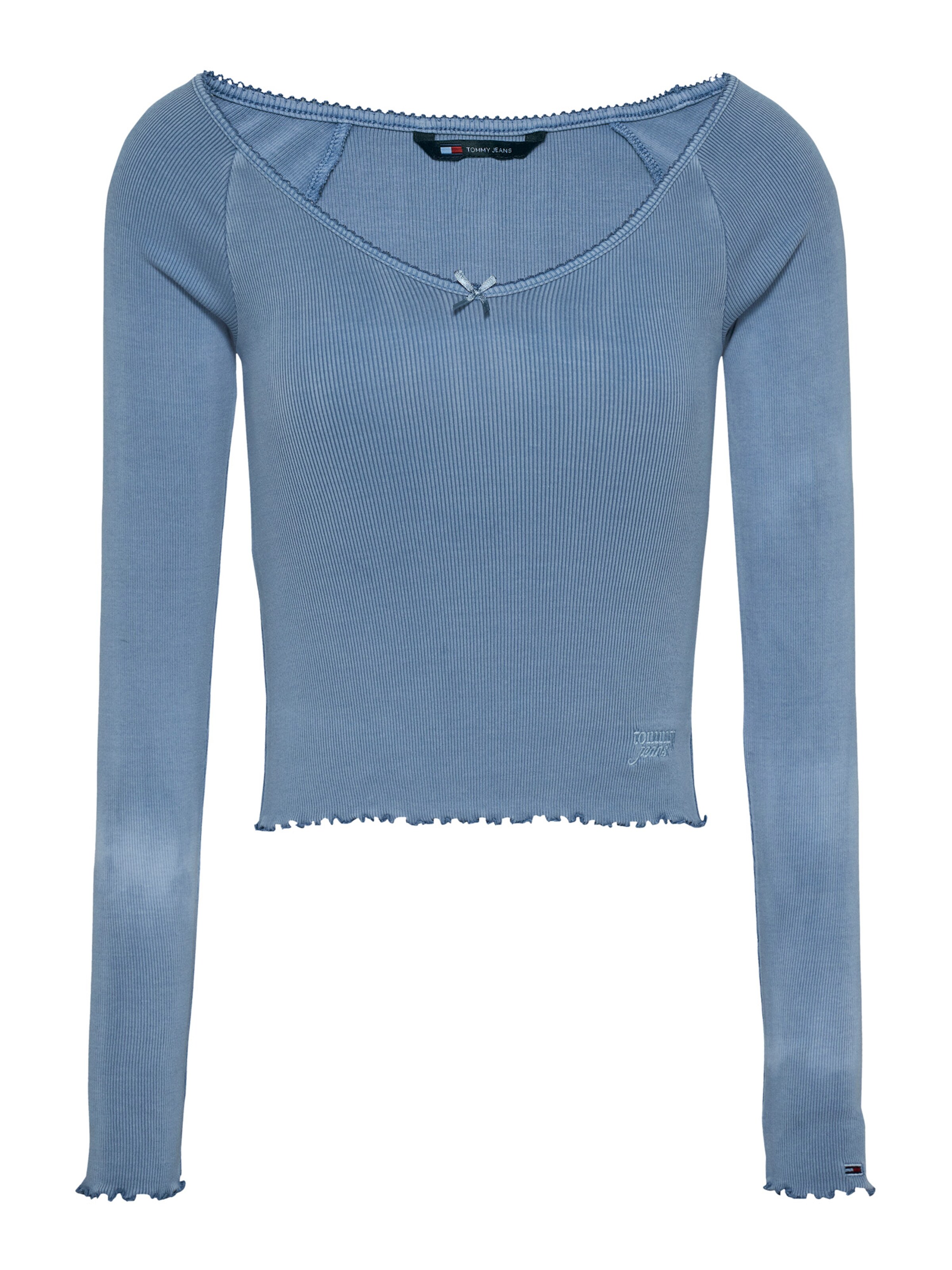 Tommy Jeans Shirt in Blue: front