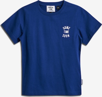 SOMETIME SOON Shirts 'Revolution' i blå: forside