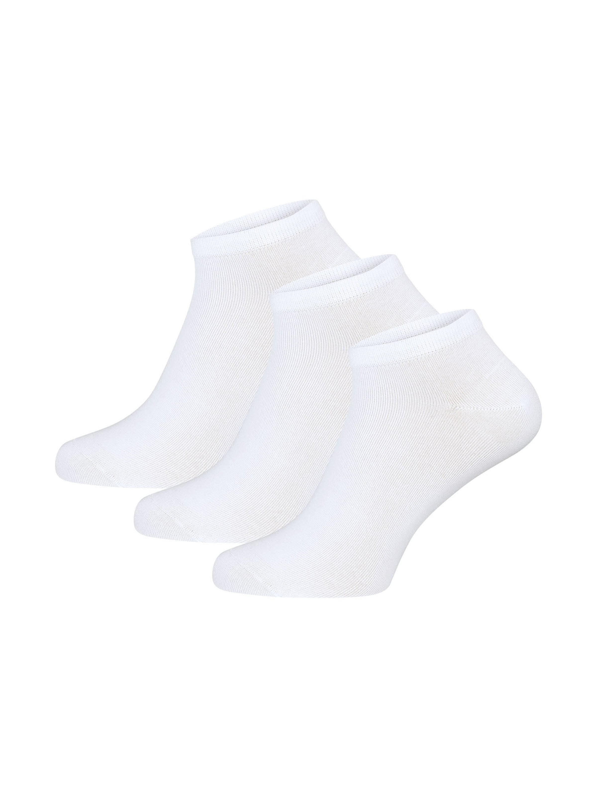 Nur Die Socks ' Bambus ' in White: front