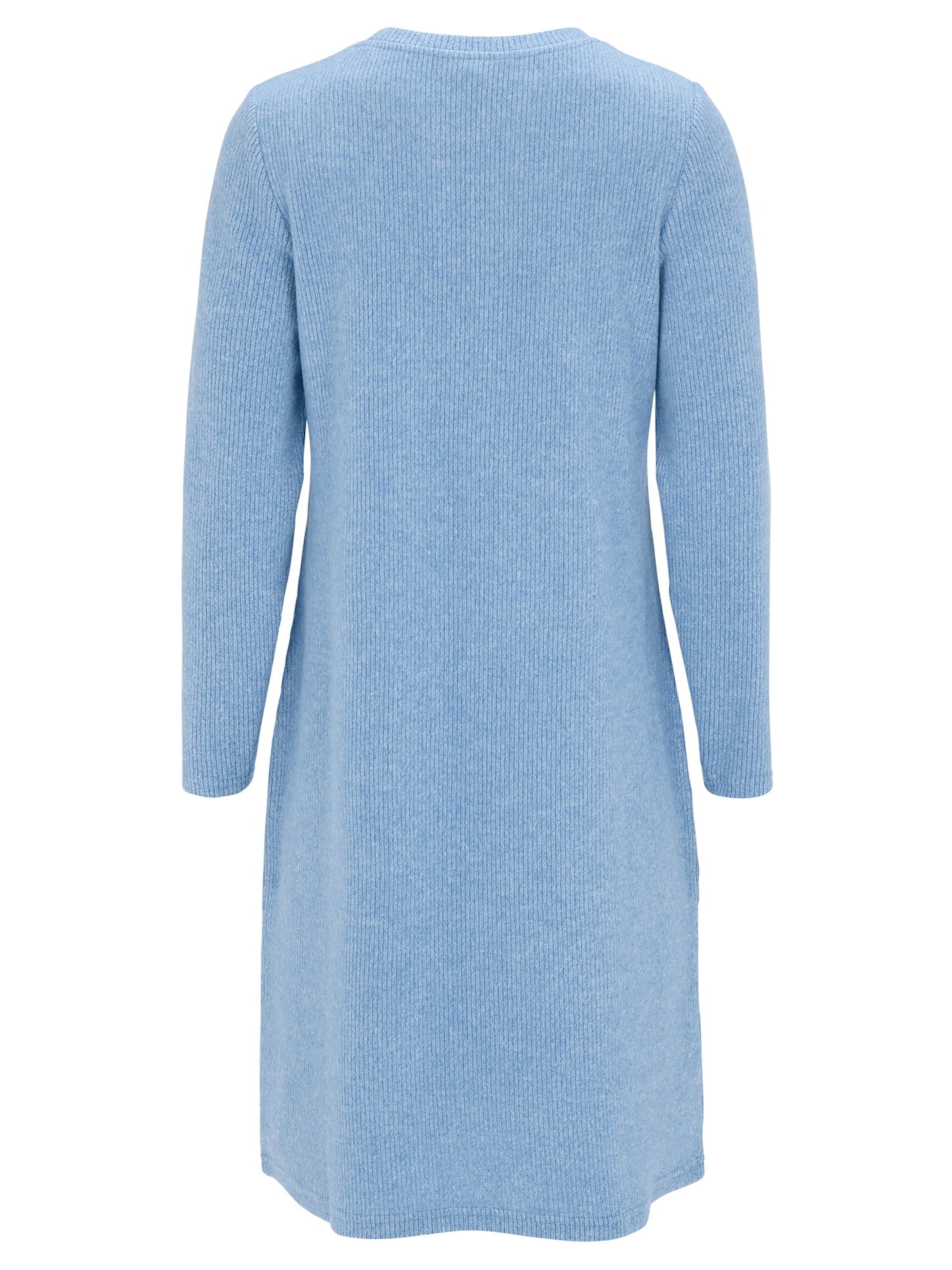 Cellbes of Sweden Gebreide jurk in Blauw