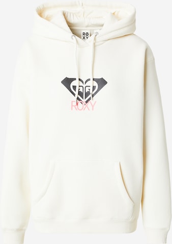 Bluză de molton 'Surf Stoked Brushed Art' de la ROXY pe bej: față