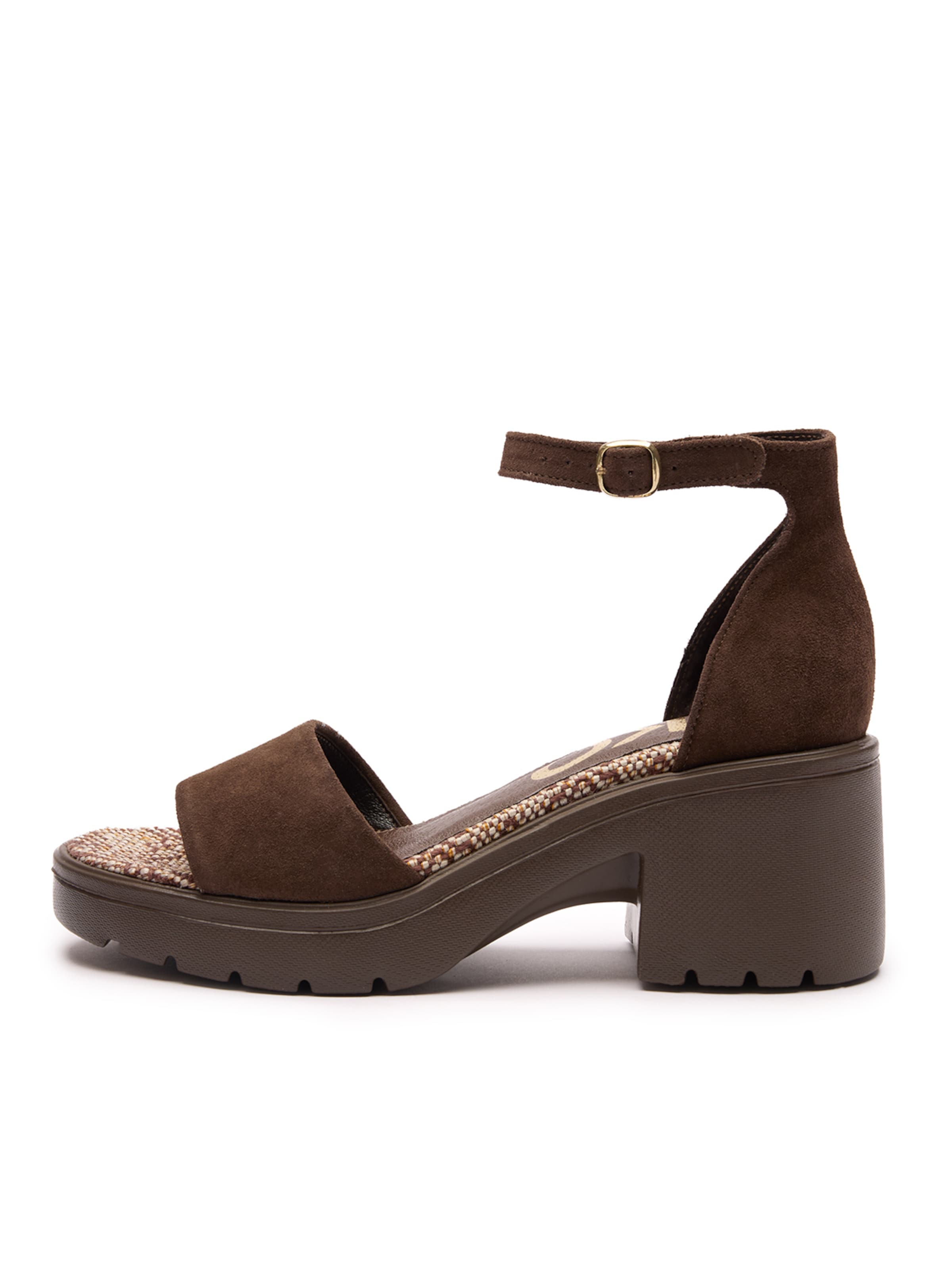 RYLKO Sandały w kolorze brązowy: przód