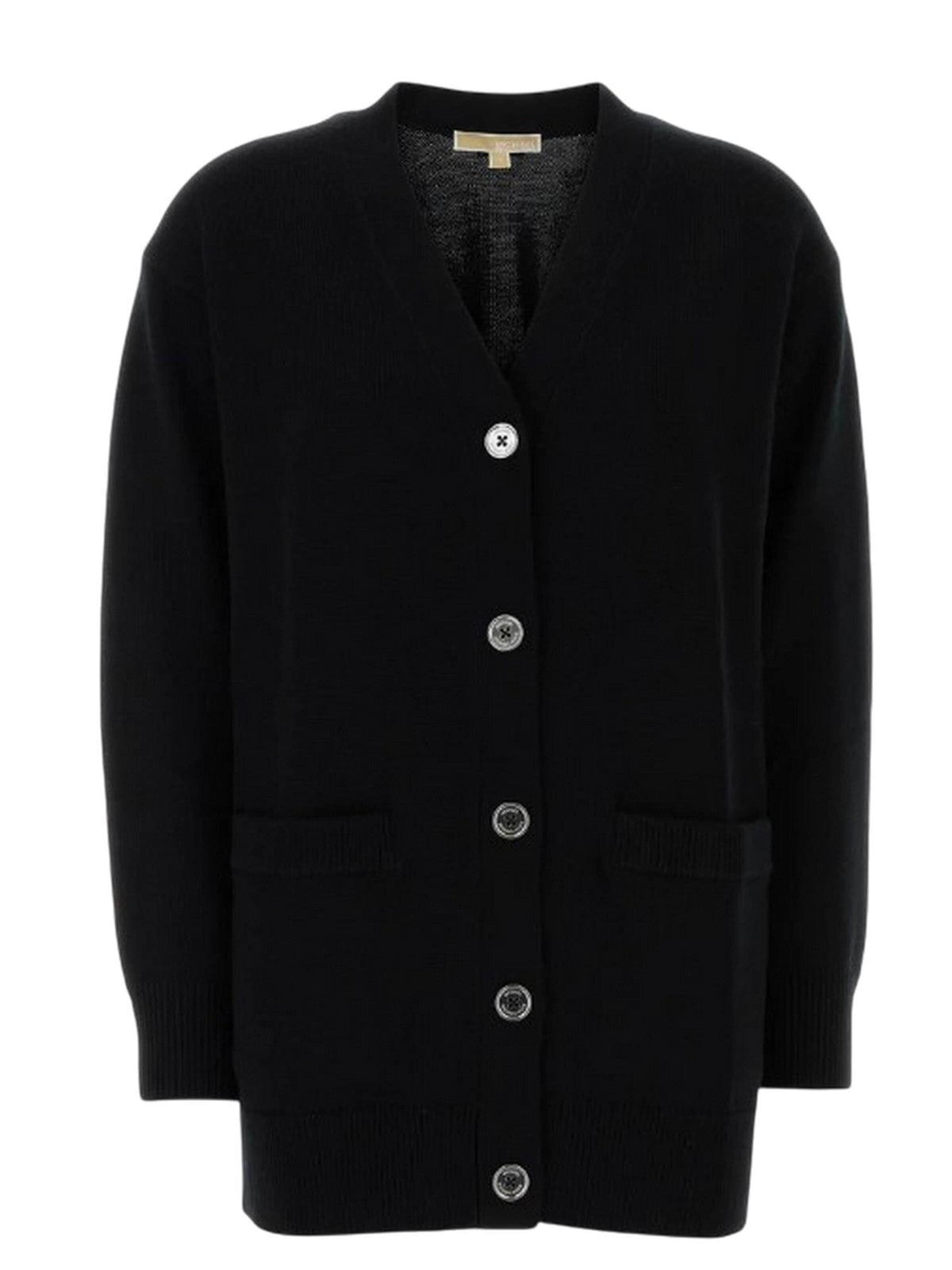 Michael Kors Strickjacke‌‌‌‌‌‌‌‌‌‌ in Schwarz: Vorderseite