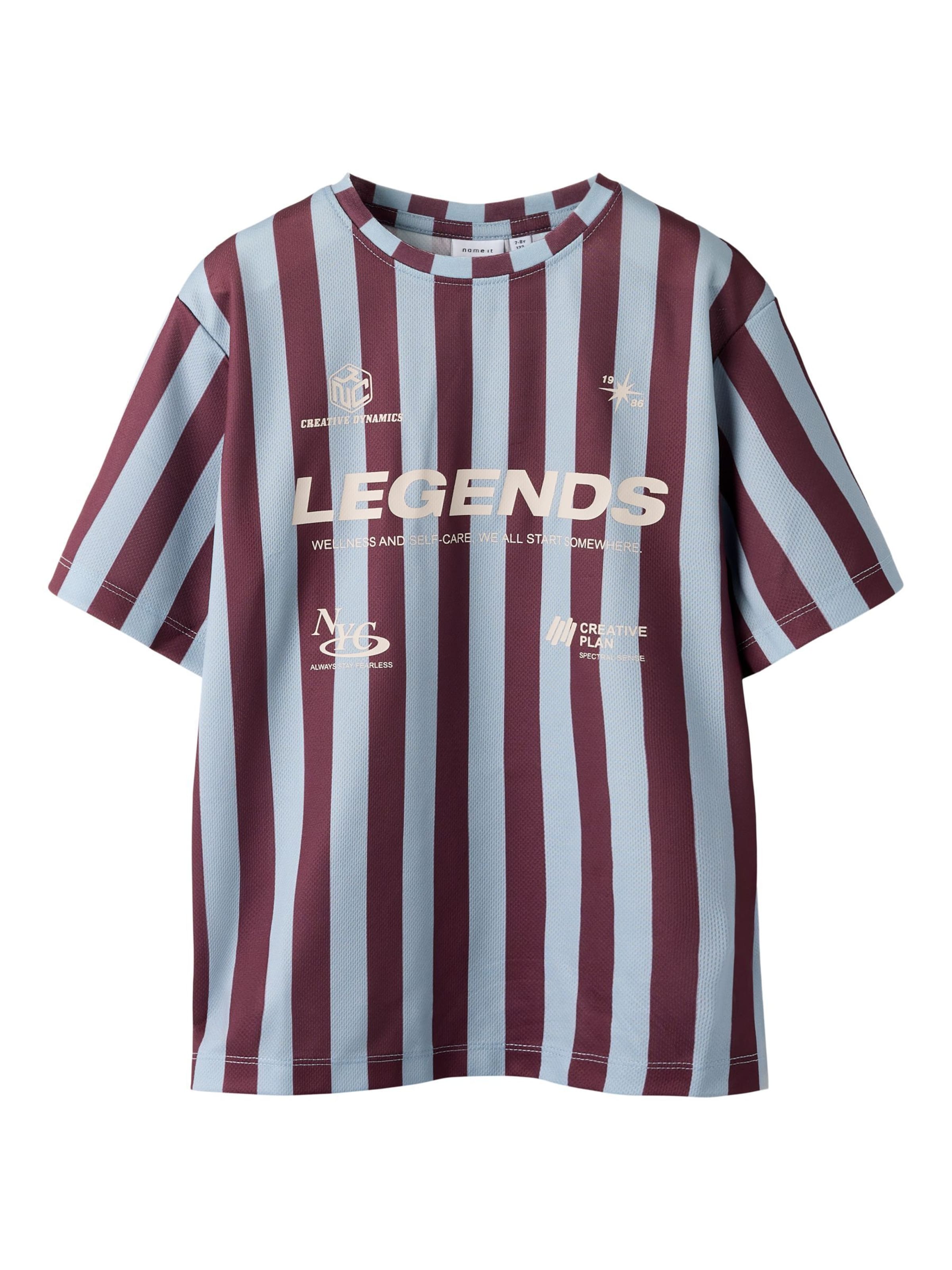 Maglietta 'NKMFidur' di NAME IT in blu: frontale