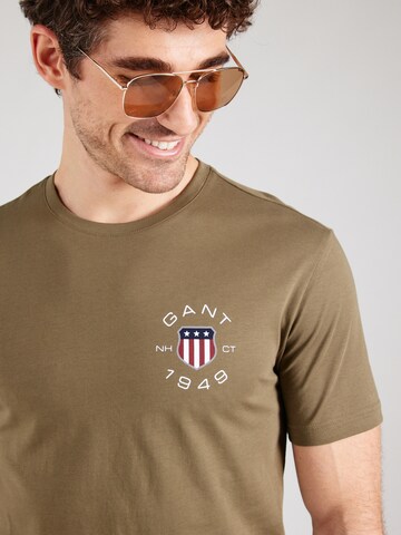 GANT T-Shirt in Grün