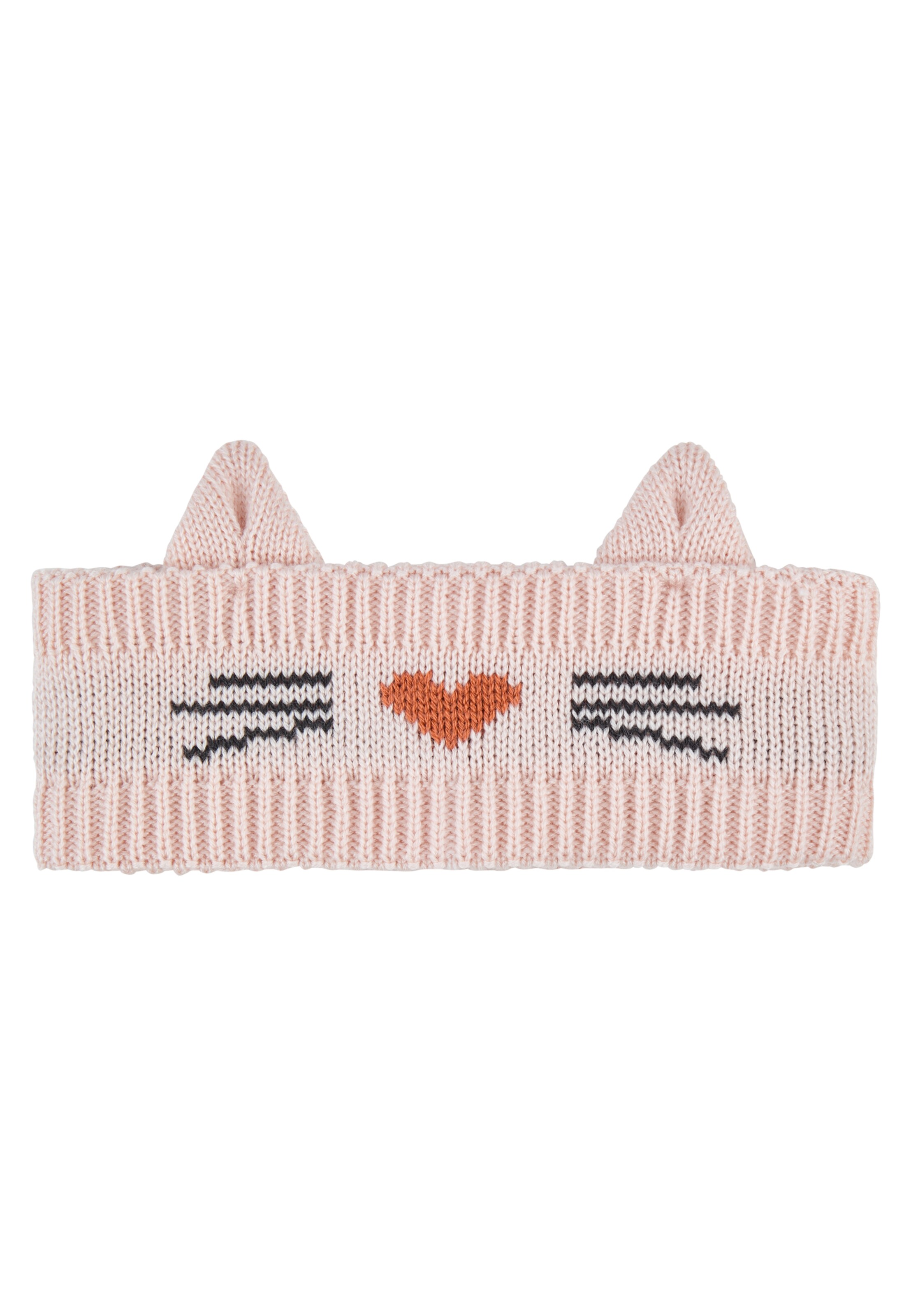 STERNTALER Beanie 'Katze' in Pink