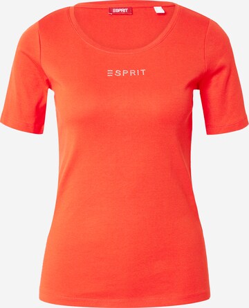 ESPRIT Shirt in Rood: voorkant