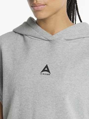 pilka A-Game Megztinis be užsegimo 'Cropped Sleeveless Hoodie'