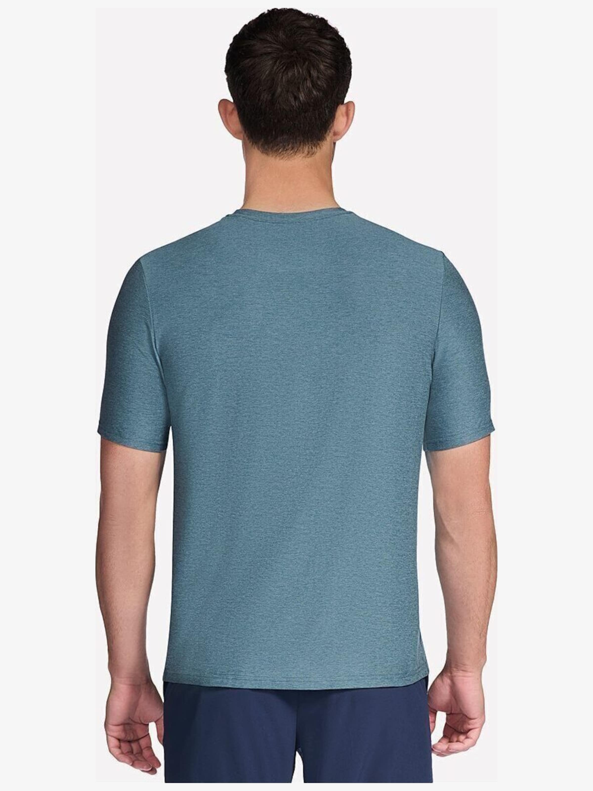 SKECHERS - Camiseta 'Skechers GO DRI All Day Tee' en azul