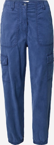 Marks & Spencer - Tapered Pantalón cargo 'Dye' en azul: frente