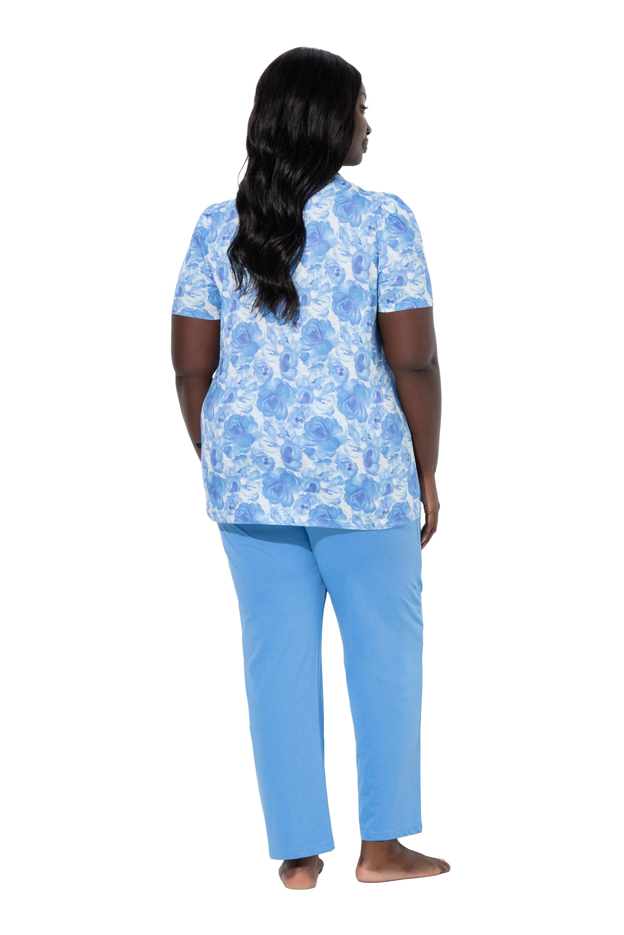 Ulla Popken Pajama in Blue