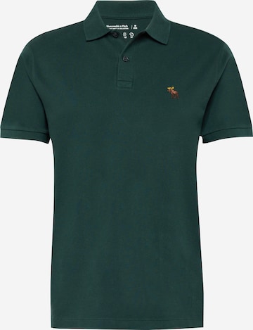 Abercrombie & Fitch Shirt in Groen: voorkant