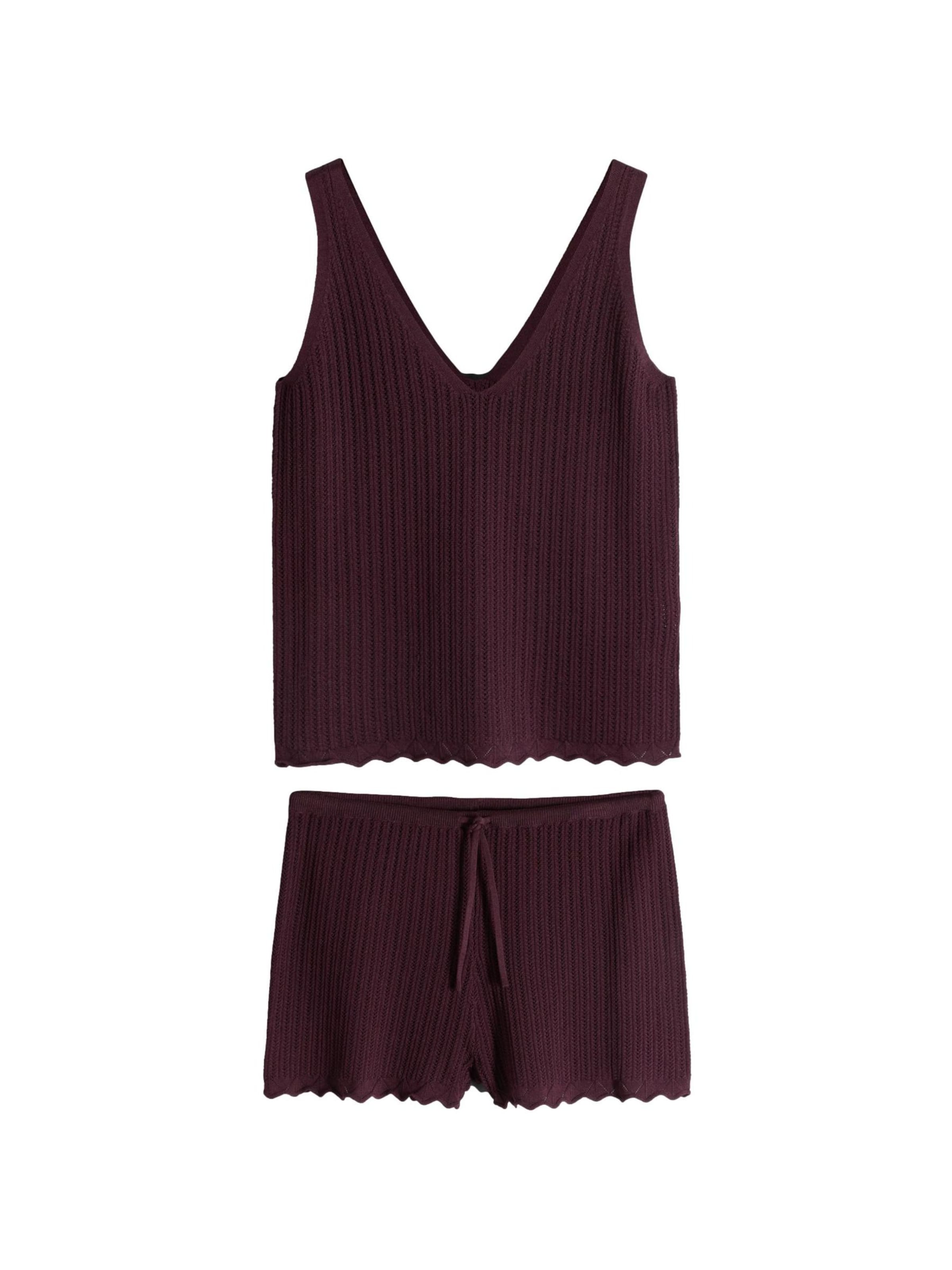 The Set - Roupa de casa em vermelho: frente