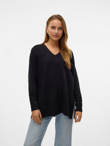 VERO MODA Trui 'VMFiluca' in Zwart