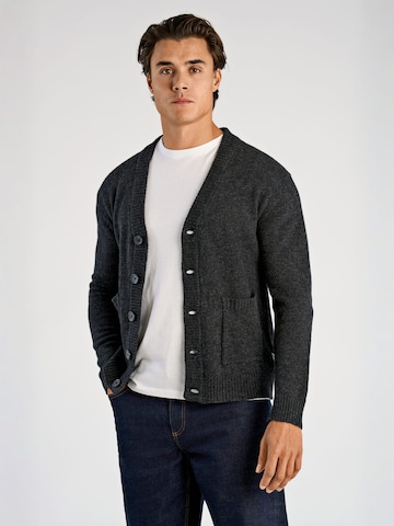 Lindbergh Gebreid vest in Grijs