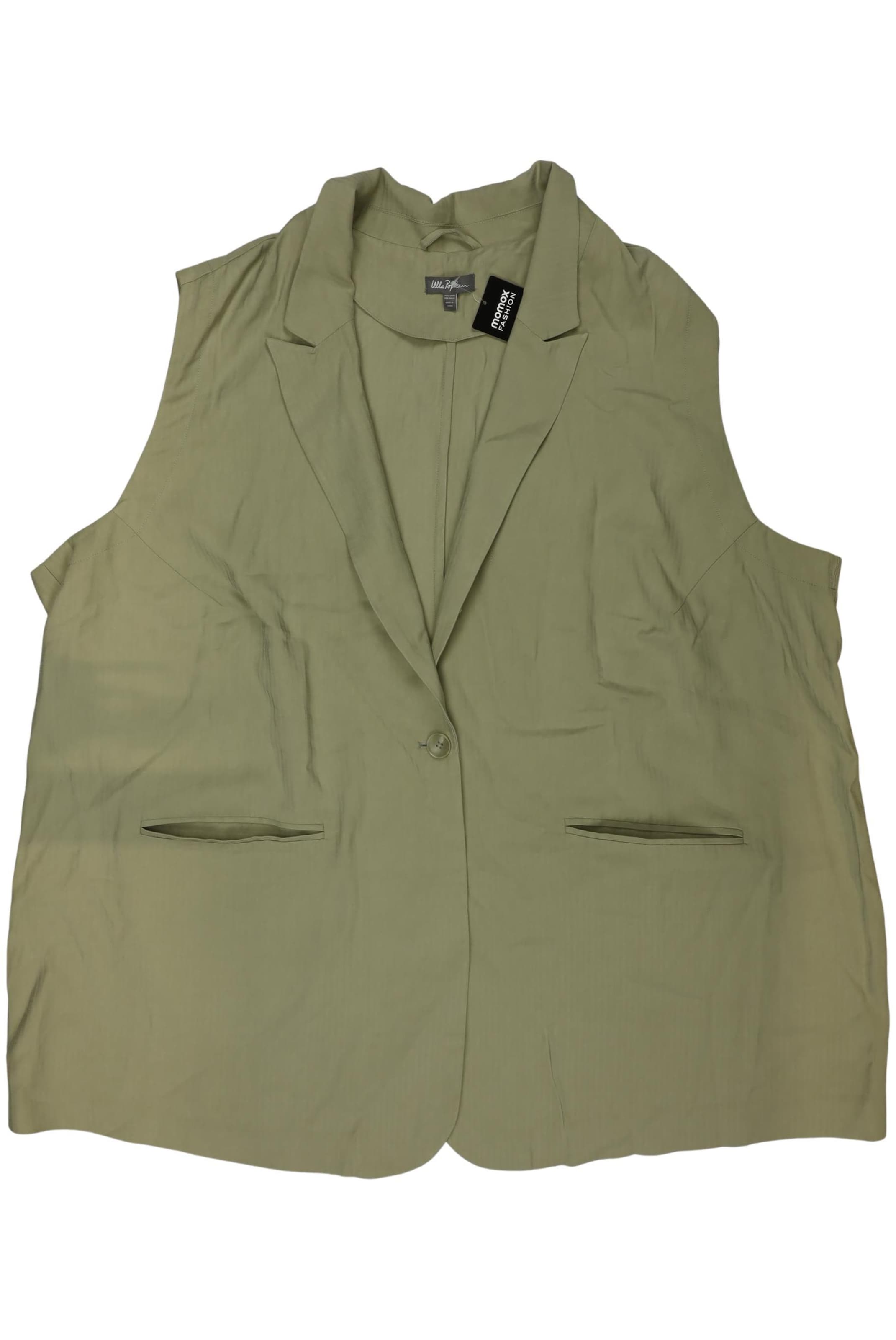 Ulla Popken Weste 9XL in Grün: Vorderseite