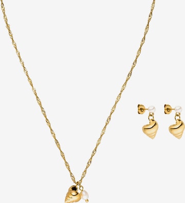 PURELEI Schmuckset 'Mahina Club Seashore' in Gold: Vorderseite