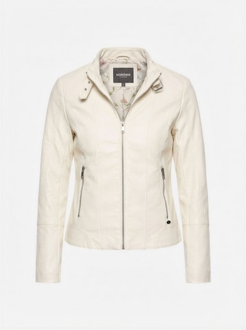 KOROSHI - Casaco meia-estação em branco