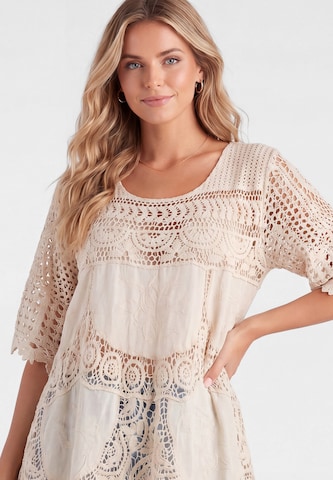IZIA Tunic in Beige