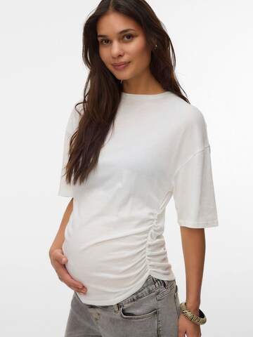 Vero Moda Maternity Shirt in Wit: voorkant