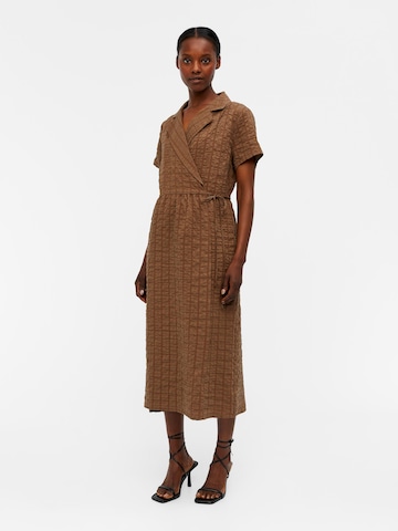 OBJECT Shirt Dress 'Polly' in Brown