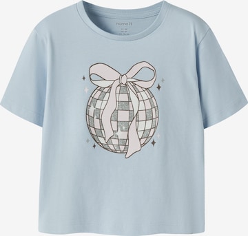 T-Shirt 'NMFKATRINA' NAME IT en bleu : devant