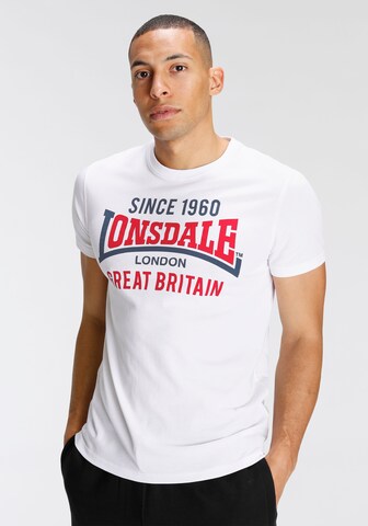 LONSDALE Shirt in Black