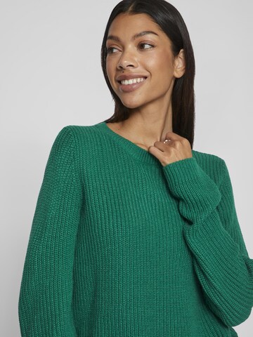 VILA Sweater 'Lou' in Green