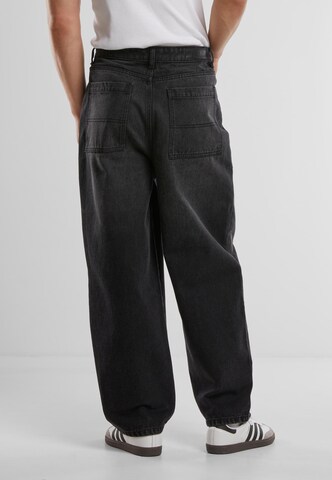 Urban Classics Tapered Jeans in Schwarz