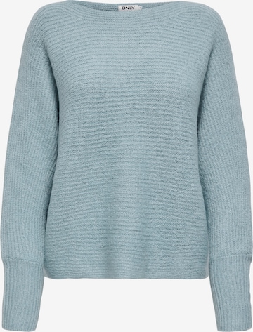 Pull-over 'ONLDaniella' ONLY en bleu : devant