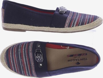 TOM TAILOR Halbschuh 39 in Blau: predná strana