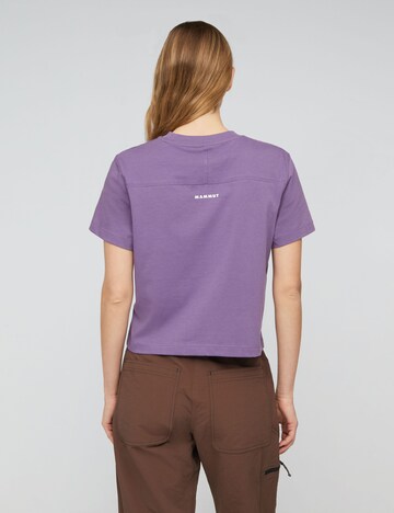MAMMUT Funktionsshirt in Lila