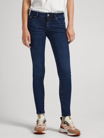 Pepe Jeans Skinny Jeans 'PIXIE' i blå: framsida