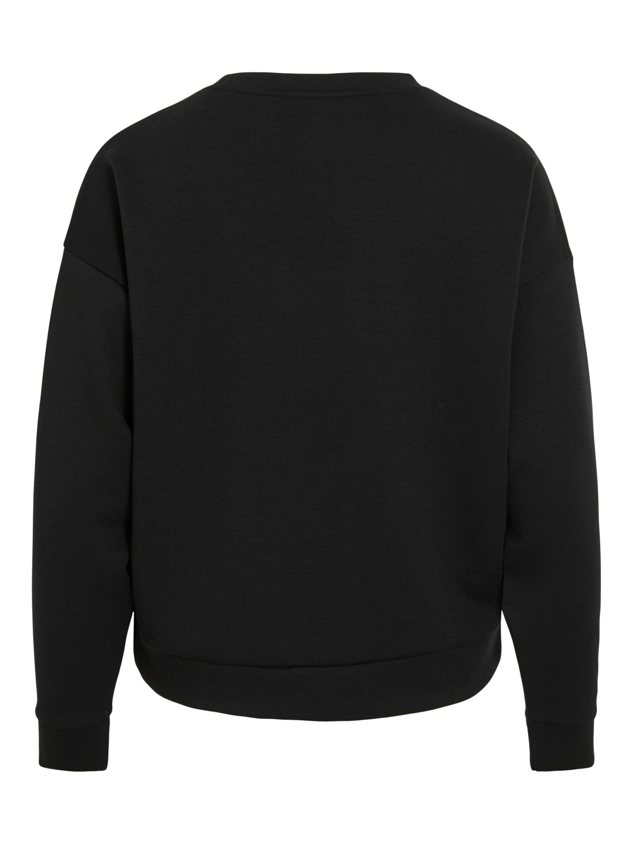 VILA Sweatshirt 'VIReflect' i sort
