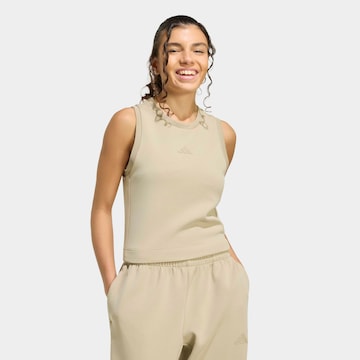 Haut 'ALL SZN' ADIDAS SPORTSWEAR en beige : devant